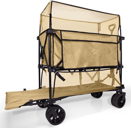 Mr Fold Bolderkar - XXL - Pliable - 400L - Beige