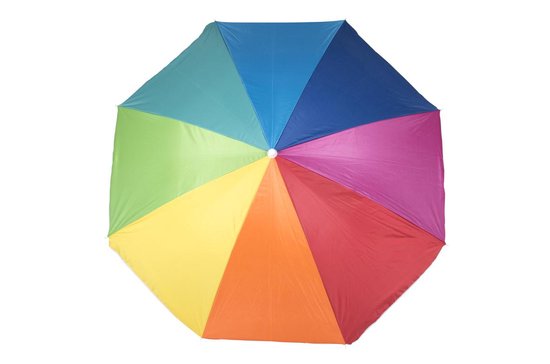 Parasol Bo-Camp - Nylon - diam. 160 cm - Multicolore
