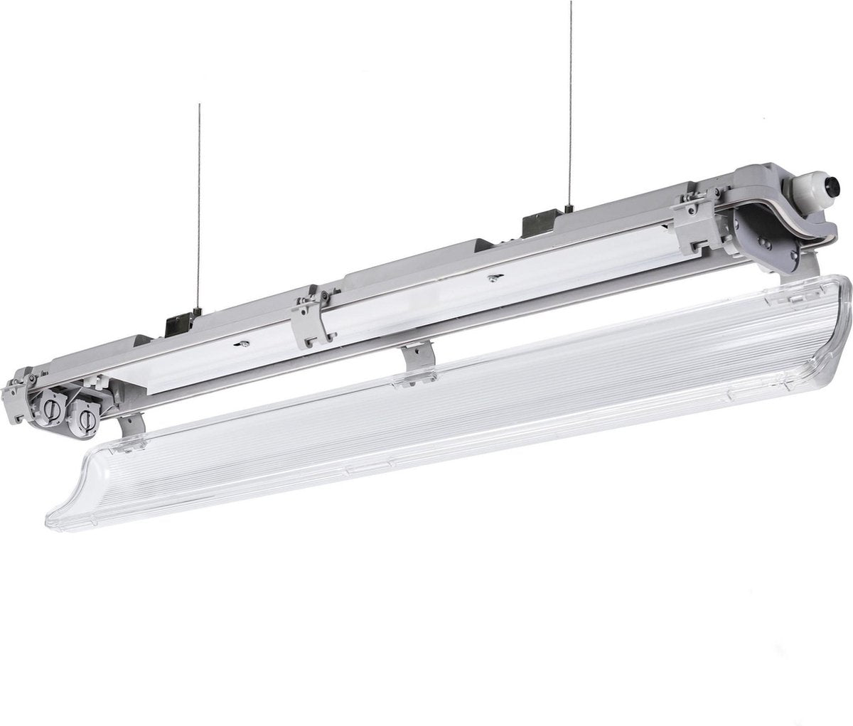 LED's Light LED TL Fixture + Tube | 2x 18W | 120 cm