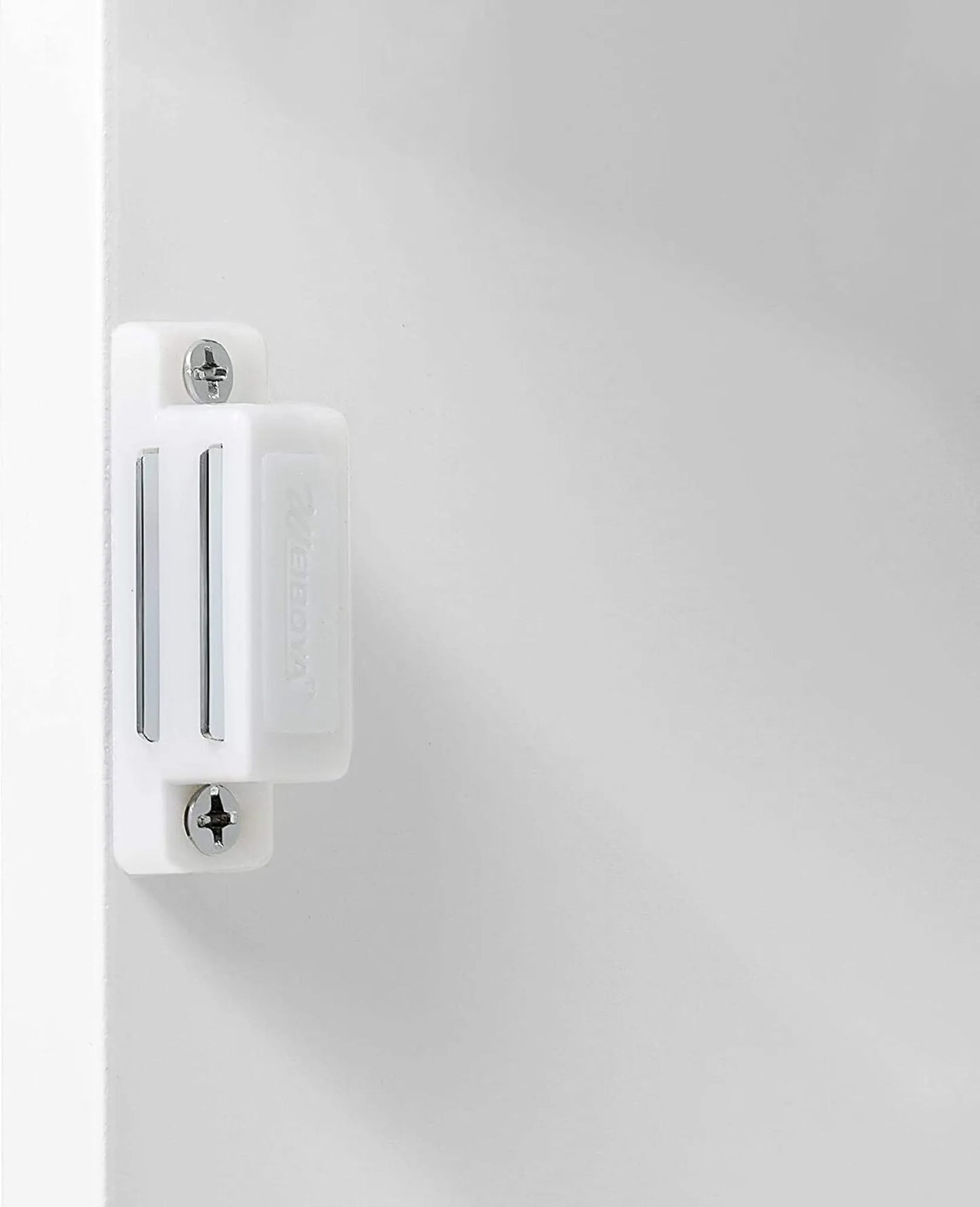 Yaheetech Armoire de salle de bain Armoire murale - 35 x 21 x 55 cm - Comprend deux étagères réglables, un revêtement hydrofuge et une construction en MDF E1 - Pour la salle de bain et la cuisine - Bois blanc