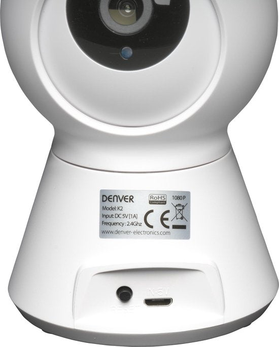 Denver SHA-150 - Sécurité domestique intelligente - Système d'alarme domestique intelligent - TUYA - Blanc