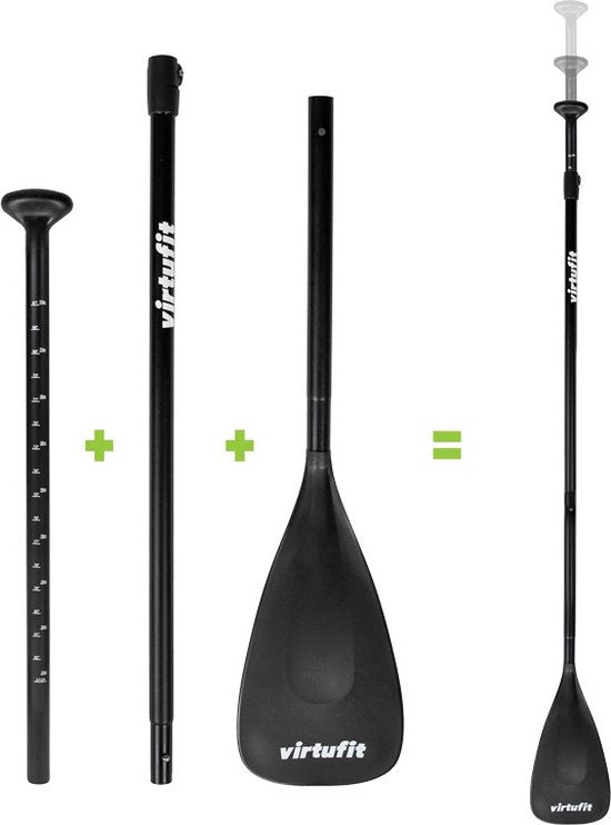 VirtuFit Supboard Ocean 275 - Leaf Green - Stand Up Paddle Board - Supboard Inflatable - Pour débutants et experts - Pagaie réglable - Max. 180 kg - Avec accessoires et sac de transport