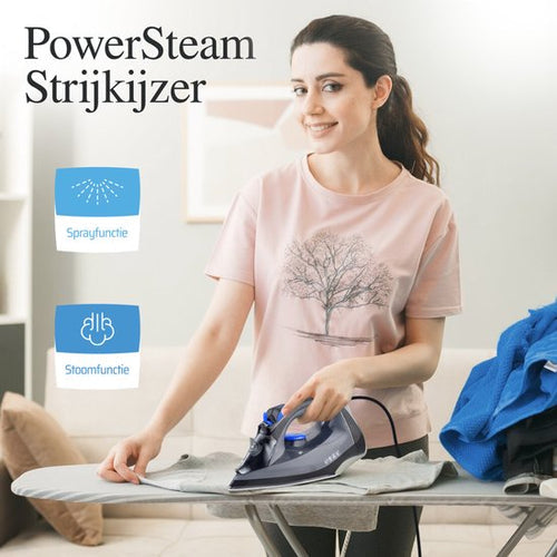 Vaive PowerSteam 2200 - Fer à vapeur - Fer à repasser - Fers à vapeur - 2200W - Réservoir d'eau 350 ML - Fonction bosse de vapeur