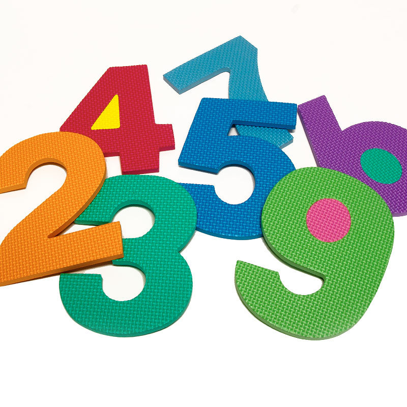 Tapis de Jeu - Merkloos - Puzzle en Mousse Alphabet et Chiffres 86 pièces 36 Dalles - 30x30cm - Bébé Enfant Bas âge