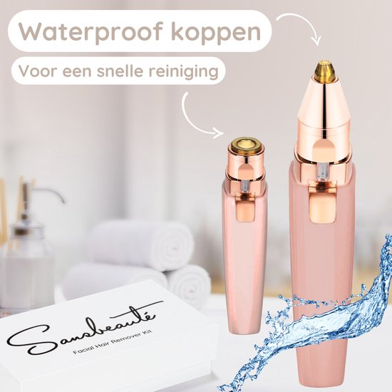 Tondeuse à sourcils - épilateur visage femme - Sansbeauté® - épilateur visage femme - épilatoire - épilateur visage impeccable - mini rasoir tondeuse - électrique