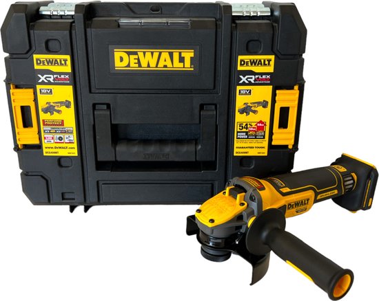 Meuleuse d'angle sans fil DeWALT DCG409NT 125 mm 18 V XR FlexVolt Advantage Basic Body en TSTAK