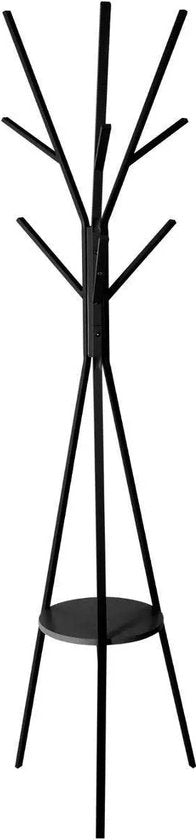 Porte-manteau Sphera  - 42 cm x 180 cm - Métal/Bois - Noir