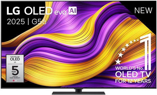 LG G5 OLED65G56LS - 65 pouces - 4K OLED Evo Max - 2025 - Smart TV