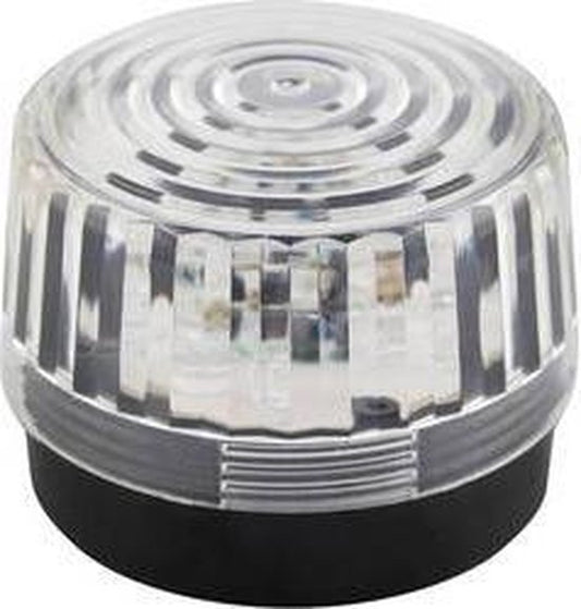 Velleman Clignotant LED transparent, utilisation intérieure, 12 VDC, 15 LED blanches, IP20, ABS/acrylique