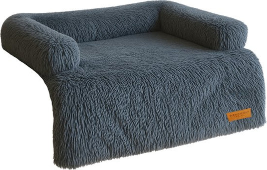 By Cee Cee Original Dog Rug Bench - Panier pour chien - Premium - Entièrement dézippable - Dark Grey- 102x90 - Size L