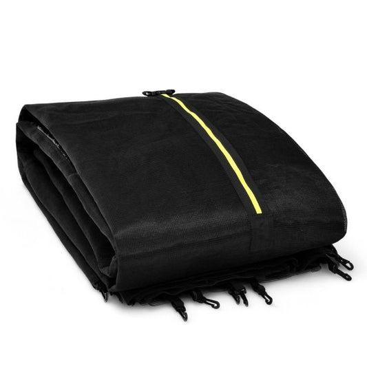 Coast Diameter 305 cm Filet de sécurité pour trampoline de jardin Filet de remplacement avec fermeture éclair et boucles 6 poteaux Hauteur du filet 180 cm