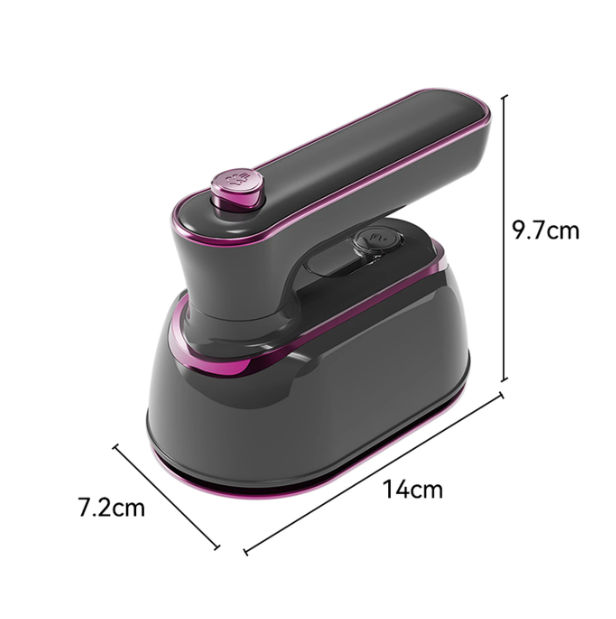 Fer à repasser à vapeur portable et pliable BUFFi5 JOY - Gris - 14 x 9,7 x 7,2 cm