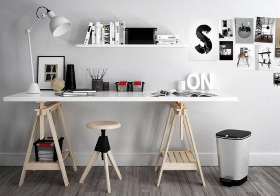 Kis Chic Bin - Poubelle - Capacité 30 litres - Design inodore - Acier