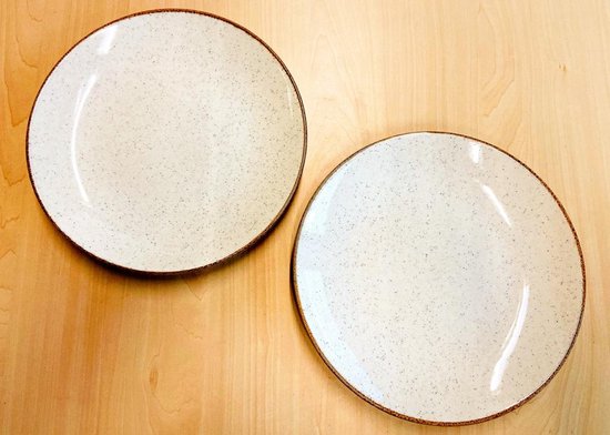 Marque : Cosy & Trendy - Granite Ivory- Assiette plate 27CM -.
