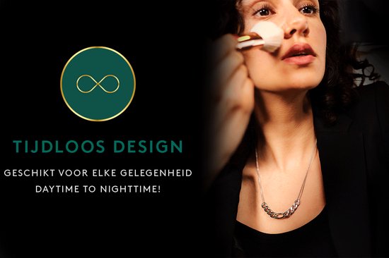 Chaîne en argent avec maillon - Laura Ferini