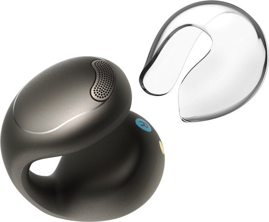 soundcore by Anker C40i Wireless Open-Ear Earbuds Black - Ecouteurs - clip-on, articulation flexible, boutons de contrôle, confort léger, maintien stable grâce aux poignées amovibles, haut-parleurs étendus pour un son clair.