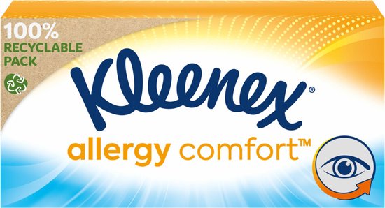 Mouchoirs Kleenex Advantage box Allergy Comfort 56 pièces
