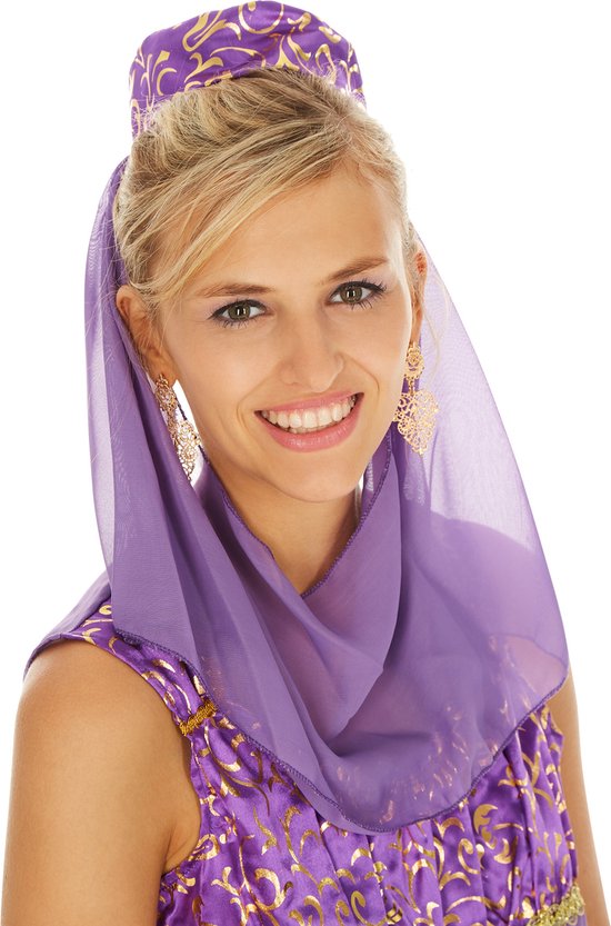 dressforfun Costume Femme Enchanteresse Orientale - Costume Femme - Carnaval - Party wear - Belly Dancer - Lilas - Taille L