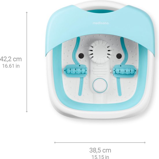 medisana FS 886 - Bain de pieds à bulles pliable