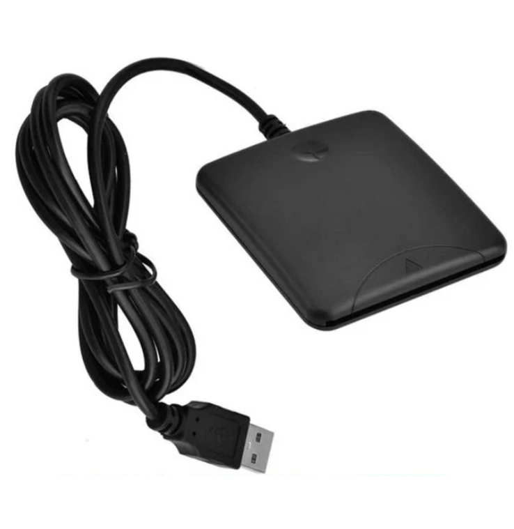 Lecteur de carte d'identité ID - EarKings - Lecteur de cartes d'identité, de cartes de crédit et d'autres cartes à puce - compatible avec MAC et Windows