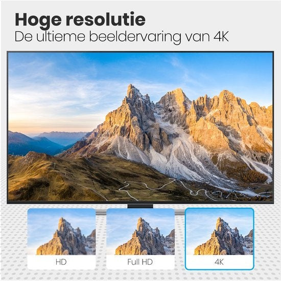 Auronic Câble HDMI 2.0 - 1.5M - 18Gbps - Haute vitesse et résolution - 4K (60 Hz) - Noir