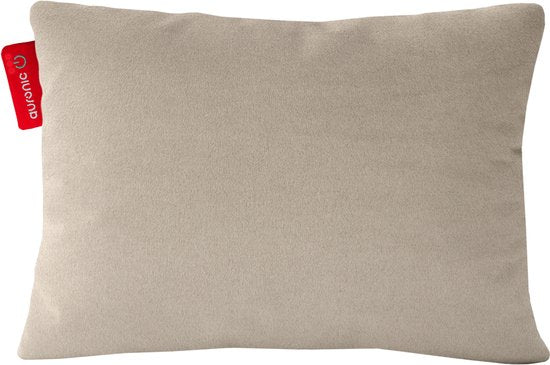 Auronic Heat Pillow - Classic - 45x60 - Sans fil - Rechargeable - Oreiller électrique - Infrarouge - Taupe