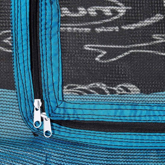 Trampoline Plum - Son et filet - 122 x 122 x 180 cm - Océan