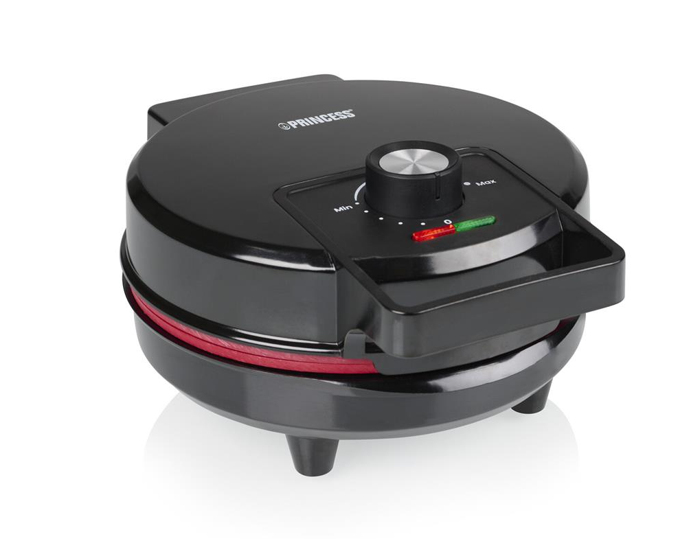 Gaufrier Princess pour gaufres en forme de cœur - Noir - ⌀19 cm - 1200 W