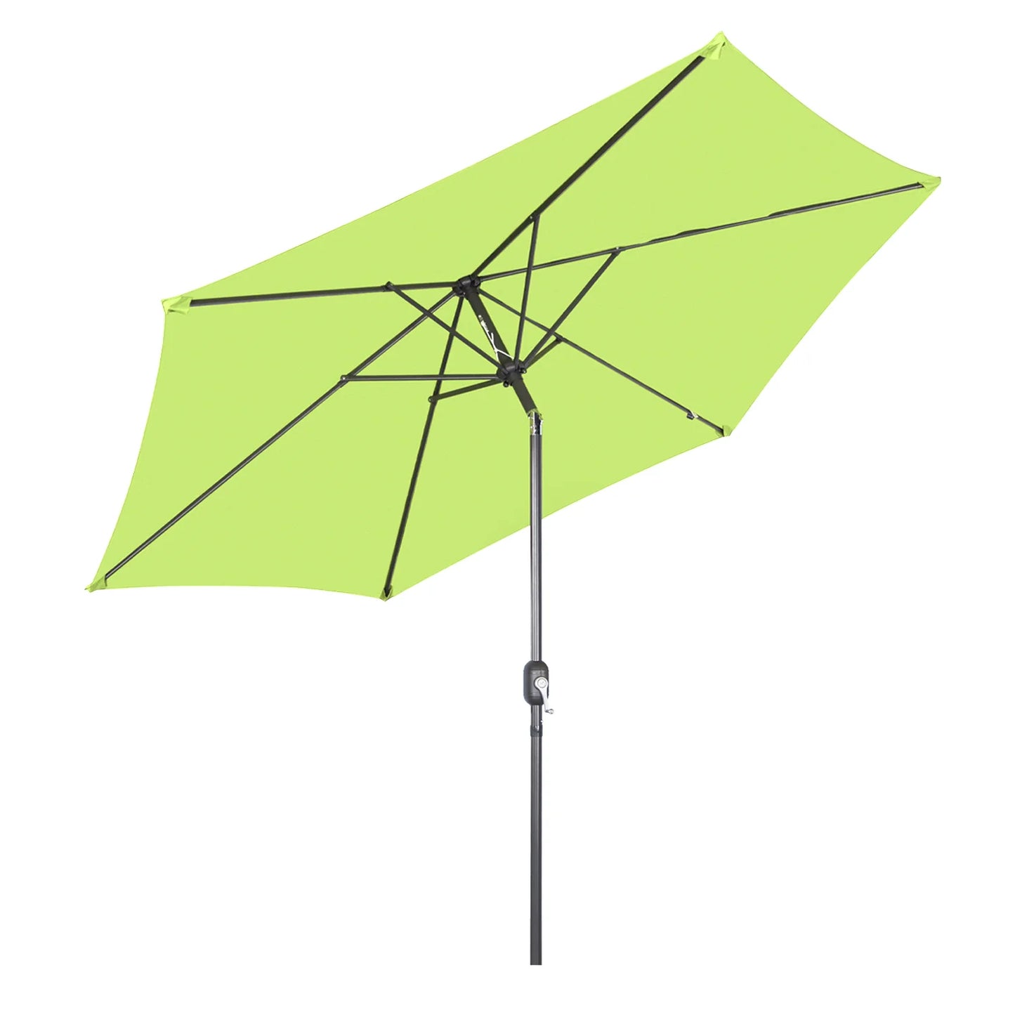 Angel Living, parasol suspendu rectangulaire de 300 cm - Parasol avec pied en croix et bras pivotant - Rouge