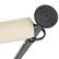 Store Tectake Taija 128 x 7 x 216–310 cm – Commande manuelle – UV50+ – Beige
