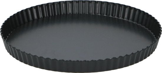 Moule à quiche Alpina - Fond amovible - Ø 28 x 3 cm - Noir