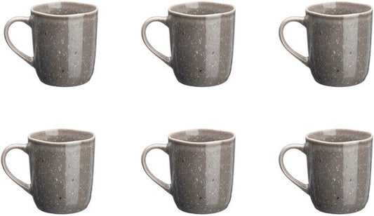 Mug STELLAR 40cl - 6 pièces - Gris béton