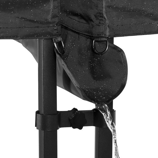 VONROC Party Tent Coupling System - Pour tente de réception Premium PT501XX - Noir