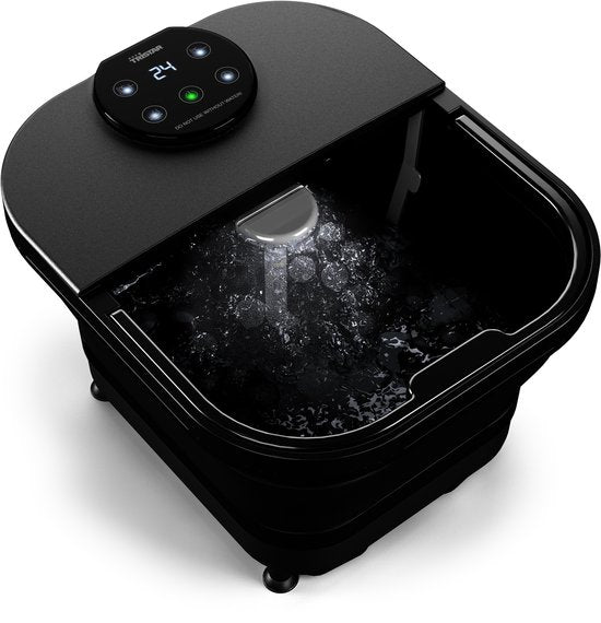 Bain de pieds Tristar - Massage Shiatsu - Chauffant jusqu'à 48 °C - 7 litres - Douche pour les pieds - Foot Spa - Bain de pieds pliable - 500 W - VB-2533