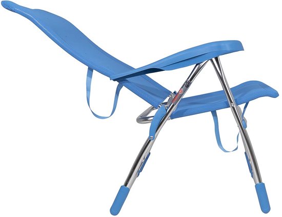 Crespo - Chaise de plage - AL/206 - Bleu