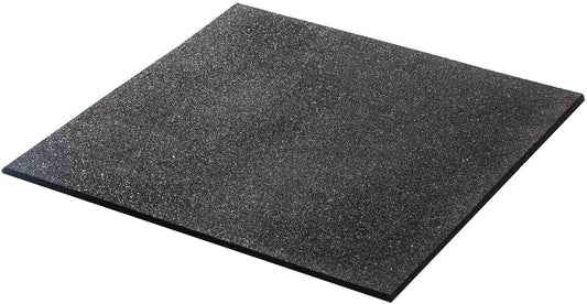 Tapis anti-vibrations pour lave-linge 60 x 60 x 1 cm - Granulés de caoutchouc - Antidérapant - Amortisseur de vibrations - Pour lave-linge, sèche-linge et appareils de fitness