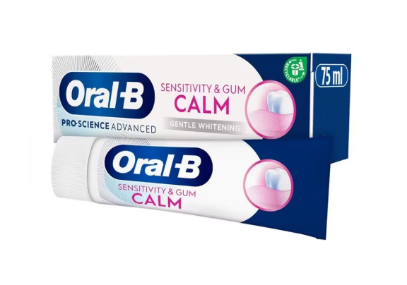 Dentifrice Oral-B Pro Science Advanced pour gencives et dents sensibles « Protection parfaite » - 75 ml