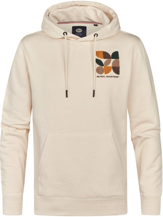 Petrol Industries - Sweat à capuche à imprimé dorsal Sparta pour homme - Jaune - Taille XL