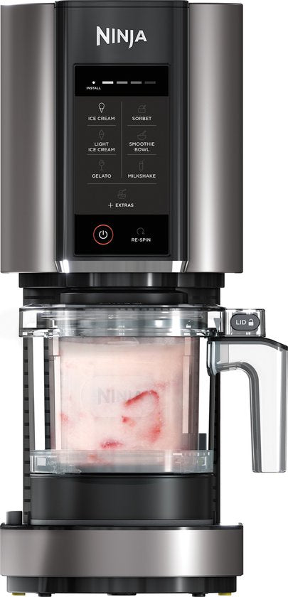 Ninja Creami - Machine à glaces 7-en-1 - Pour glaces, milkshakes, smoothie bowls et bien plus encore - Foodi - NC300EU