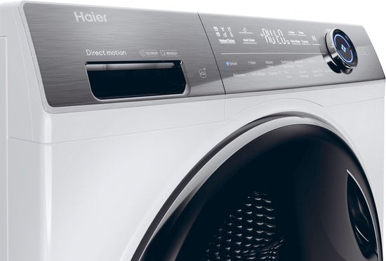 Lave-linge Haier I-Pro Series 7 Plus HW80-BD14979EU1 à chargement frontal, 8 kg, 1 400 tr/min, blanc