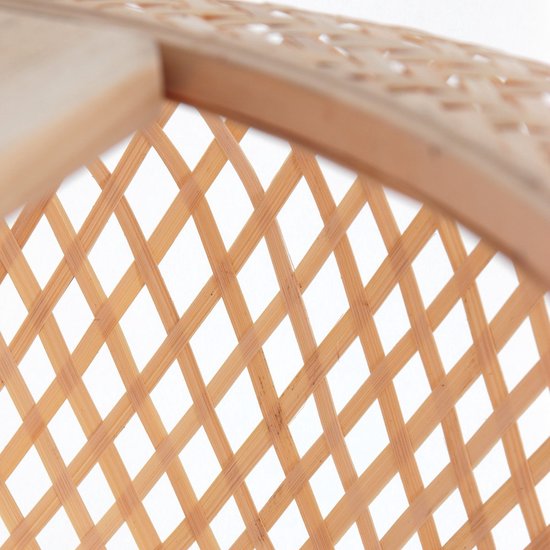 Abat-jour Steinhauer en bambou et bois naturel, Ø 60 cm, E27