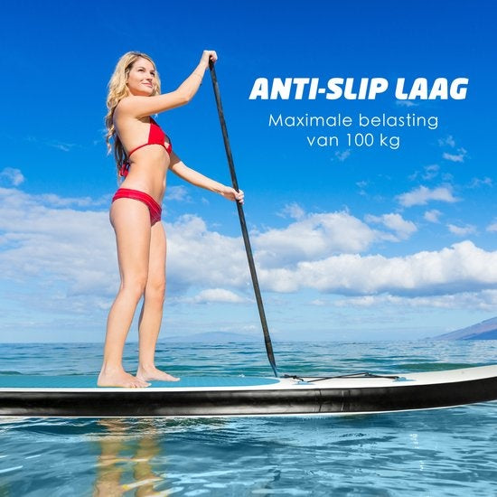 Dunlop Inflatable Sup Board avec accessoires - Bleu/Blanc - 305 x 71 x 10 cm
