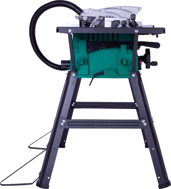 Table de sciage - VONROC - 1500W - Ø210MM - Lame de scie 40T - Socle inclus