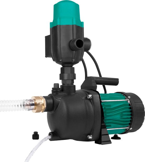 Pompe d'hydrophore VONROC - automatique - 800W - 3300l/h - Avec pressostat - Protection contre la marche à sec - Pour arroser et eau domestique - bleu