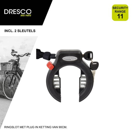 Dresco : anneau de fermeture et chaîne enfichable 90/5,5