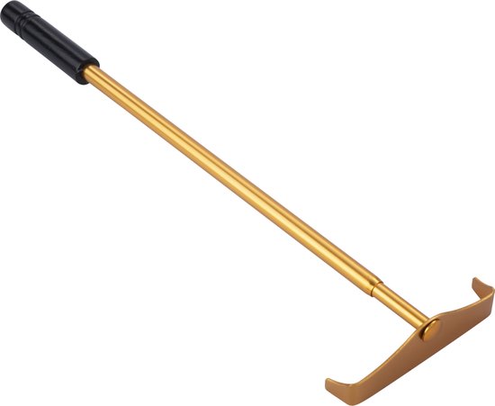 Râteau de roulette – Télescopique – 60 cm – Râteau de croupier pour jeu de roulette – Accessoire de casino pour usage domestique – Engelhart