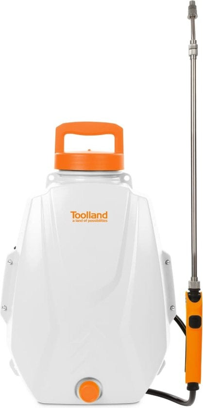 Arroseur dorsal Toolland avec batterie rechargeable - 12 L