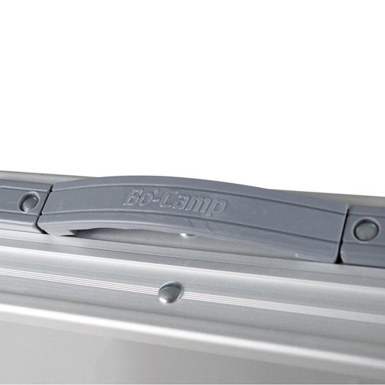 Bo-Camp - Table - Premium - Ovale - Modèle « valise » - 120 x 80 cm