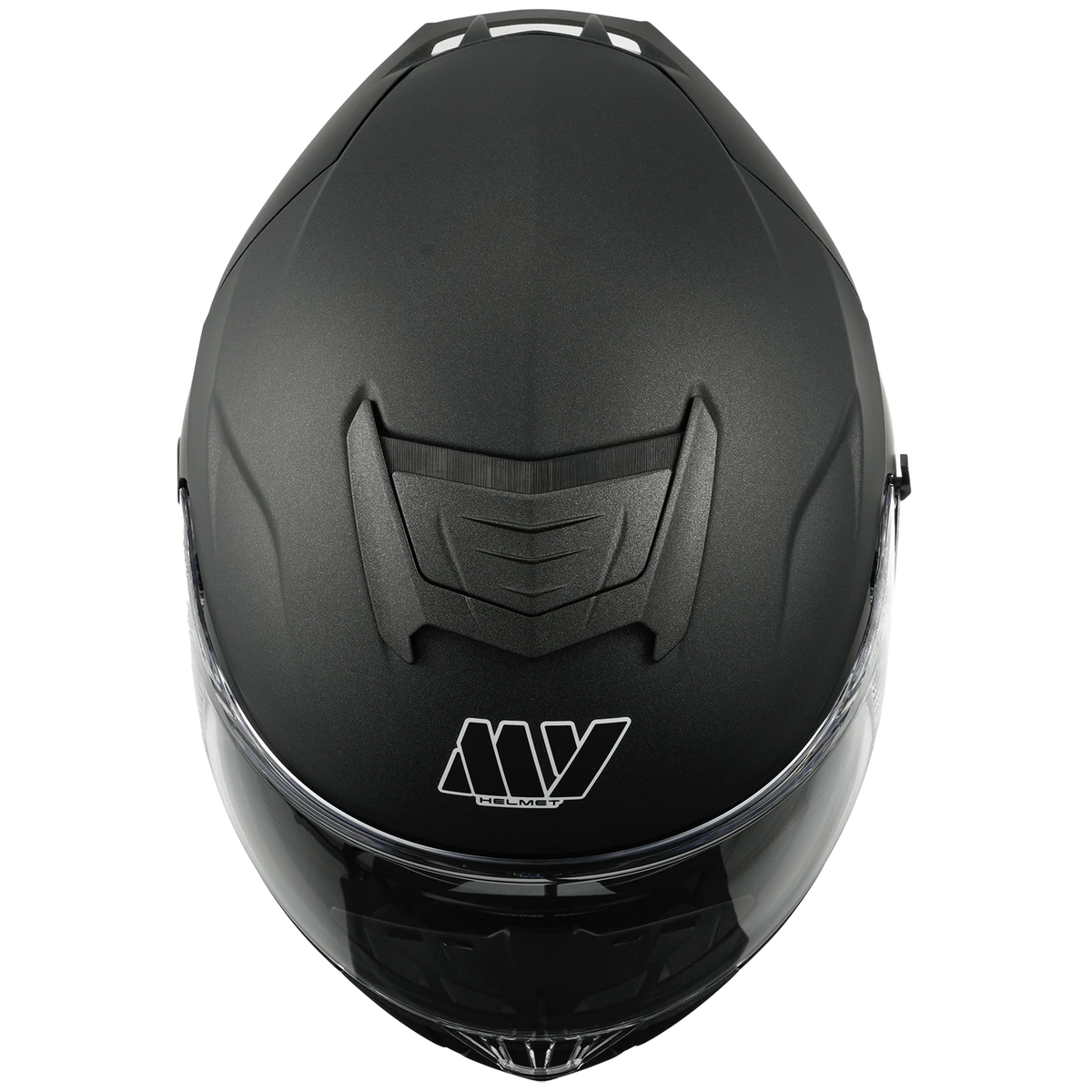 Casque intégral MY – Certifié ECE R 22.06 – Taille M – Titane mat et noir – ABS