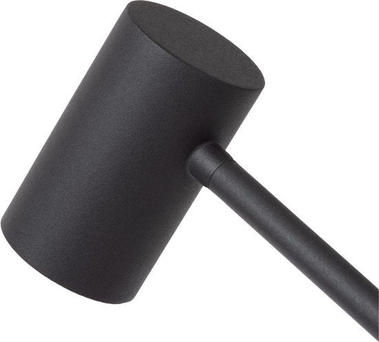 Lucide TIPIK - Lampadaire rechargeable - Batterie - LED à 3 niveaux de réglage de l'intensité - 1x3 W 2700 K - Noir